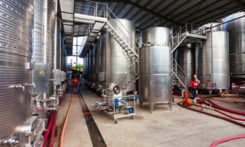 chemical batch processing vats